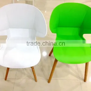 High Quality Modern Restraurant Furniture Steel Base PP Seat RESTAURANT CHAIR, HYH-A305B thumbnail-2