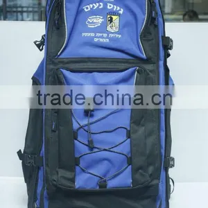 Large Strong Stylish Blue Nylon Mountain Bag thumbnail-1