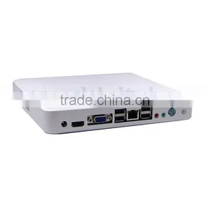 Low Cost Mini Computer Intel Atom D2500 Dual Core CPU for POS Terminal Support Barebone System thumbnail-1
