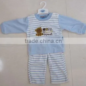 Baby Set Stocklot Baby Kids Velour Stock Garment Stock SO thumbnail-1