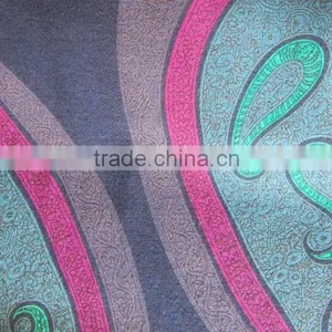 2015 Hot Sell Printed 100% Viscose Spandex Fabric thumbnail-2