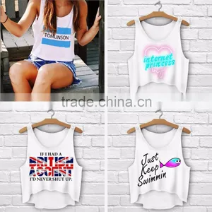 Chinese Supplier Ready Stock Custom Sublimation Print High Quality Baseball Gym Tank Top thumbnail-6