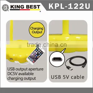 KING BEST Multifunction Rechargeable Desk Reading Lamp 180 Degree Rotation Emergency Light thumbnail-3