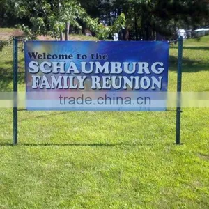 High Quality Custom Printed Mesh Yard Banner thumbnail-3