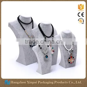 Custom High End Velvet Jewelry Display Bust For Necklace thumbnail-1