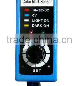 GDJ-411 Color Mark Sensor Switch, Photocell Photo Eye Switch Sensor NPN DC12/24V (IBEST) Quality Choice thumbnail-2