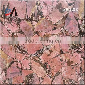 Rhodonite Semi Precious Stone Slab for Table Top,wall Tile,TV Background thumbnail-1
