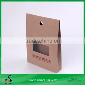 Sinicline Kraft Paper Bag For Gift Packaging New Design thumbnail-1