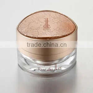 50ml 30ml 15ml 5ml Cosmetic Container Acrylic Eye Empty Jars for Sale thumbnail-1