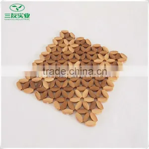 China Bulk Hot Sell Square Bamboo Pot Mat thumbnail-1