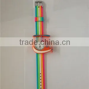 Rainbow Water Resisitant Japan Movement Watch New Unique Airplane Design thumbnail-1