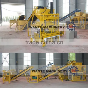 WANTE MACHINERY WT2-10 High Pressure Auto Clay Interlocking Block Machine thumbnail-2
