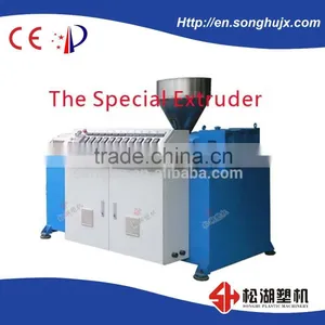 The Latest PP/PE/PVC Plastic Imitation Rattan Extrusion Line thumbnail-1