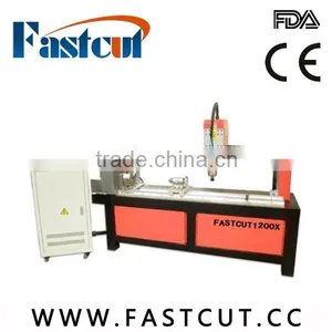 Efficient and Energy Saving Four-dimensional Stereo Cylindrical CNC Engraving Machine Fastcut-1200X thumbnail-1