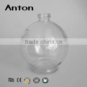 425ml Clear Round Glass Wine Bottle for Alcohol Drinking Botle thumbnail-1