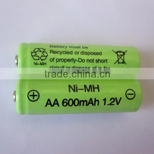 1.2 v Ni-MH AA600mAh Battery Batteries thumbnail-4