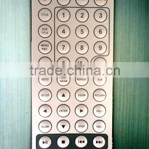 Tactile Plastic Remote Control Panel thumbnail-1
