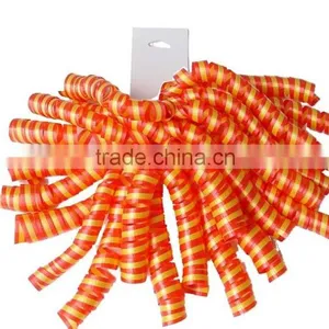Color Grosgrain Curling Ribbon Bow for Christmas Decorative Bow thumbnail-3