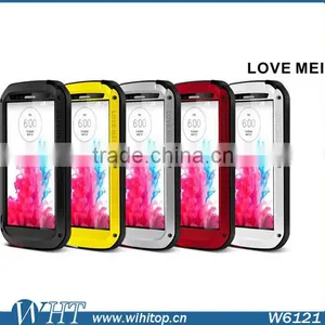 LOVE MEI Waterproof Case for LG G3 Vertical Version, for LG G3 Hybrid Case thumbnail-1