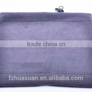 Polyester Fleece Men Scarf and Hat Two in One thumbnail-1