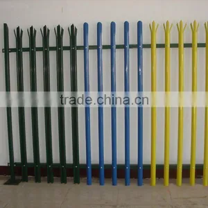 Steel Palisade Galvanized Fence thumbnail-4