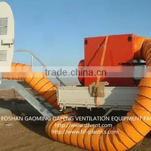 80 Celsius PVC Heat Resistant Air Heater Flexible Duct thumbnail-1