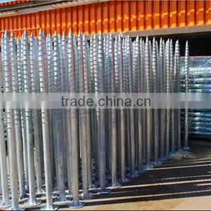 Factory Sale OEM Hot Galvanized Fence Post, Ground Post ,solar Ground Piles thumbnail-2