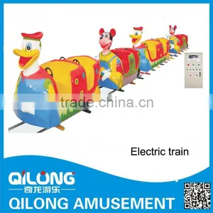 Newest Outdoor Amusement Park Electric Train thumbnail-5