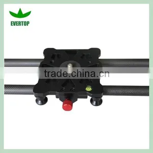 New Pro Carbon Fiber Portable 80cm Black DSLR Camera Slider Dolly, DSLR Stabilizer, Slider Camera for Video thumbnail-3