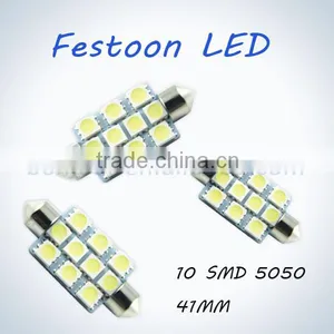 10smd 5050 Led Festoon Auto 12v Led Map Light thumbnail-1