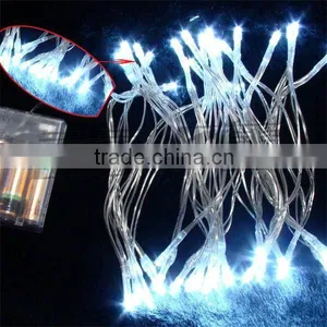 2016 New Product Beauty White Battery Christmas Led String Lights for Wedding Party Christmas Decoration thumbnail-1