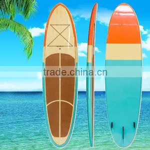 High Density EPS Foam Epoxy Surfboard Bamboo Paddle Board thumbnail-1