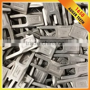 1650 Construction Pengo Type Dirt Augers Flat Teeth Forged Tooth thumbnail-2