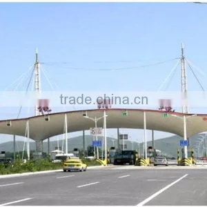 ETFE With 30 Years Guaranty Membrane Structure Toll Station thumbnail-2