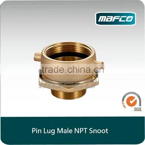 Male Thread America NPT Snoot Pin Lug Fire Hose Adapters Hydrant Adapters Fire Hydrant Coupling Connection thumbnail-1