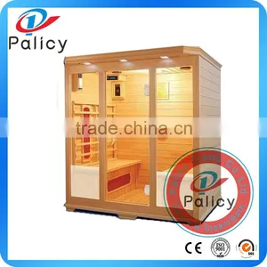 Far Infrared Finland Wooden Sauna Rooms Portable Sauna thumbnail-3