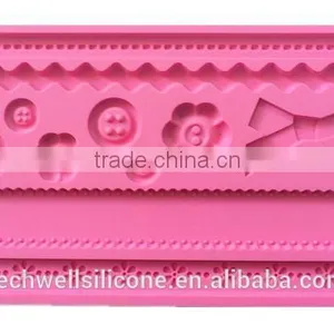 FDA LFGB Lovely Silicone Mold for Cake Fondant thumbnail-6
