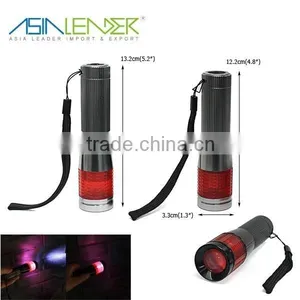 Fashion Design High Brightness Zoomable 1W LED Warning Flashlight thumbnail-1