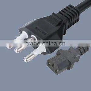 10A/250V Switzerland SEV Power Cord Y005/IEC320-C13 thumbnail-1