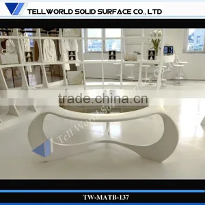 Glossy Glass Triangle Coffee Table(TW-MATB-137) thumbnail-1