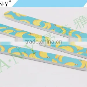 Nail Cure Polishing and Shaping Banana Printing Pattern Nail Files 100/180 Quality Choice thumbnail-4