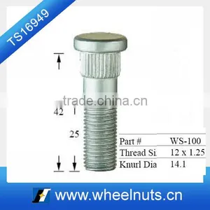10.9 or 12.9 Grade Wheel Stud thumbnail-1