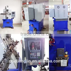 0.8-3.5mm 4axis CNC Rotary Wire Spring Forming Machine thumbnail-4