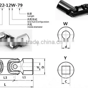 Mechanical Part Universal Joint Coupling thumbnail-5
