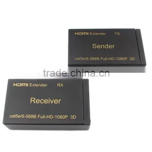 High Performance Female RJ45 to HDMI Extender 60m HDE-001 thumbnail-2
