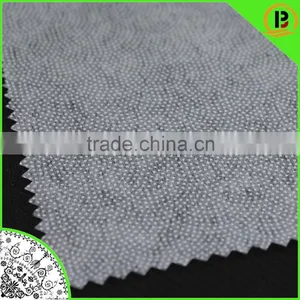 PES Single Dot Adhesive Non Woven Fabric Sector Dot Interlining Fusible Paste Dot Interlining thumbnail-1