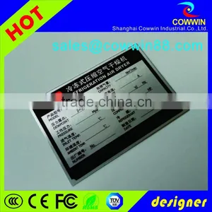 Popular Personalized Zinc Alloy Plate With VIP Letter thumbnail-5