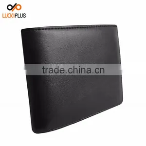 Luckiplus Leather RFID Blocking Leather Wallet for Men and Women Credit Card Protector thumbnail-6