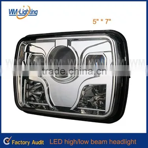 E-mark 5x7 45W Cre r High Low Beam LED Headlight thumbnail-1