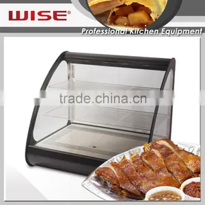 WISE Kitchen Electric Black Mirror Steel Hot Food Display Case From Manufacturer thumbnail-5